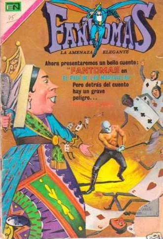 Cover of Fantomas en el Pais de las Maravillas