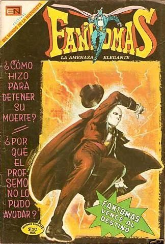 Cover of Fantomas Vence al Destino