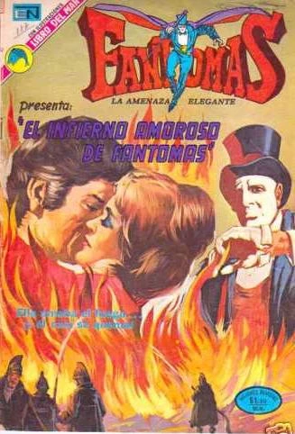 Cover of El Infierno Amoroso de Fantomas