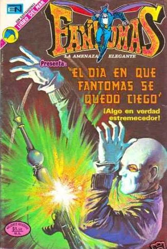 Cover of El Dìa en que Fantomas se Quedò Ciego