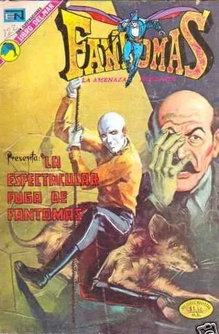 Cover of "La Espectacular Fuga de Fantomas"