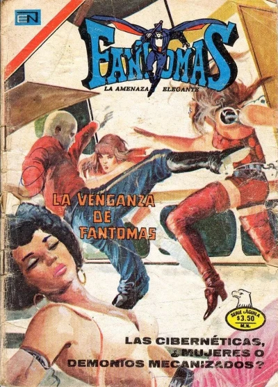 Cover of La Venganza de Fantomas
