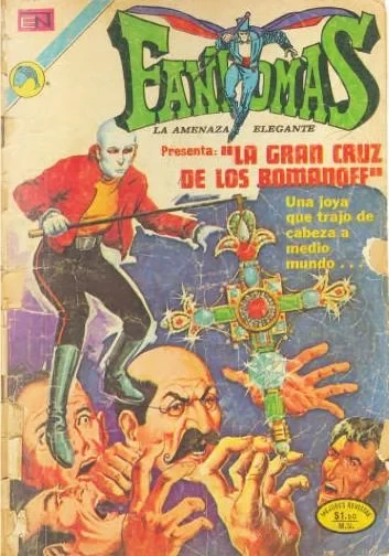 Cover of "La Gran Cruz de los Romanoff"