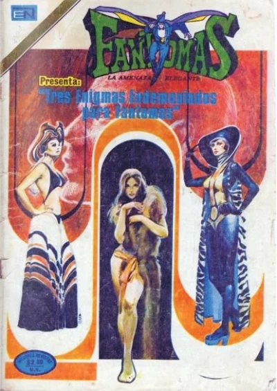 Cover of "Tres Enigmas Endemoniados Para Fantomas"