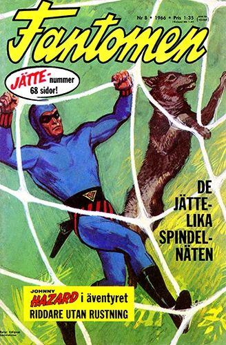 Cover of De jättelika spindelnäten (The Great Web of Spiders)