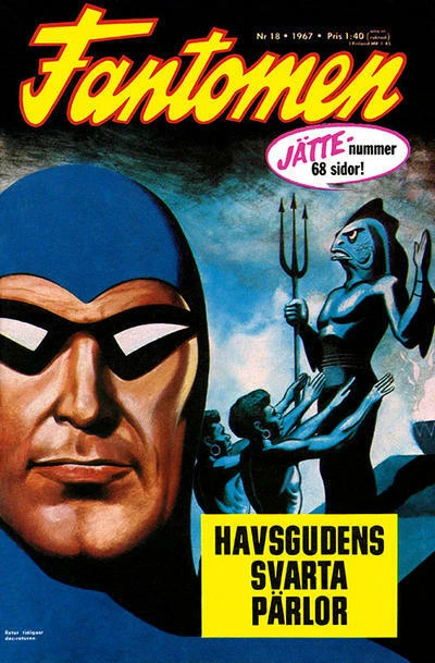 Cover of Havsgudens svarta pärlor