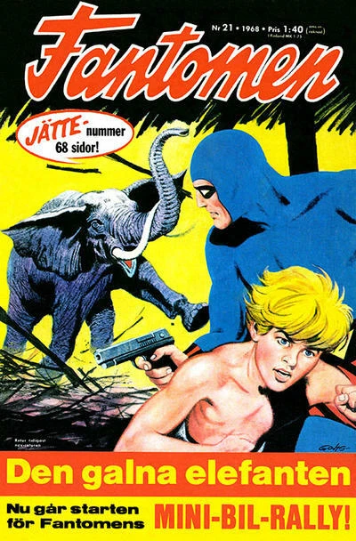 Cover of Den galna elefanten