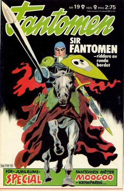 Cover of Sir Fantomen - riddare av runda bordet