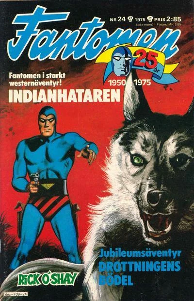 Cover of Drottningens bödel ; Indianhataren