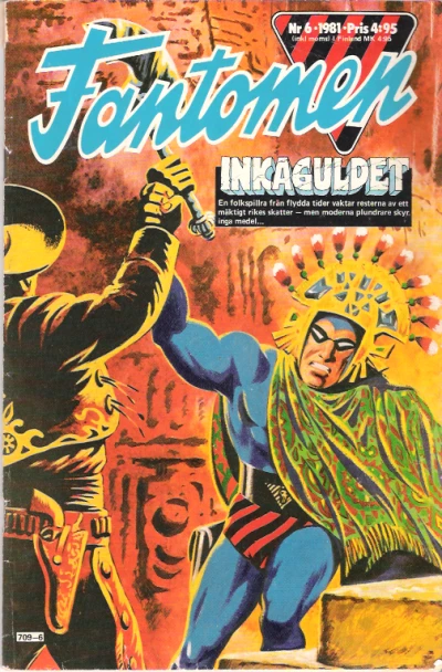 Cover of Inkaguldet (The Gold of the Incas)