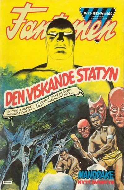 Cover of Den viskande statyn