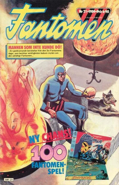 Cover of Mannen som inte kunde dö!