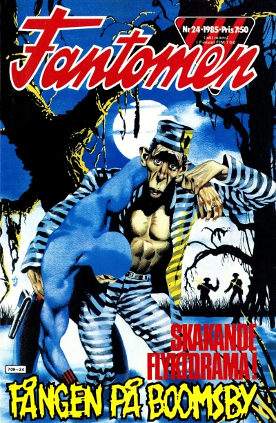 Cover of Fången på Boomsby (The Prisoner From Boomsby)