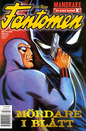 Cover of Mördare i blått (Purple Killer)