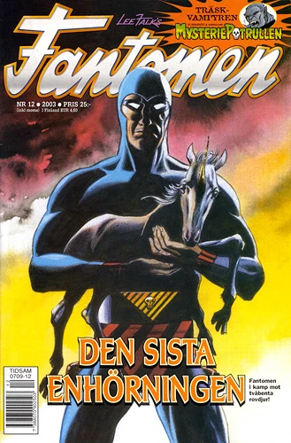 Cover of Den sista enhörningen (The Last Unicorn)