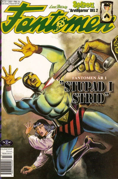 Cover of Fantomen Ar 1 "Stpuad I Strid (Phantom Year 1: Death Of A Phantom)