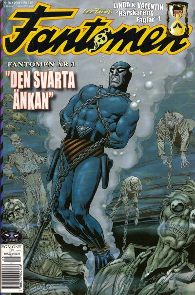 Cover of Musta leski (Phantom Year One: The Black Widow)