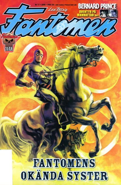 Cover of Fantomens okända syster (The Phantoms Unknown Sister)