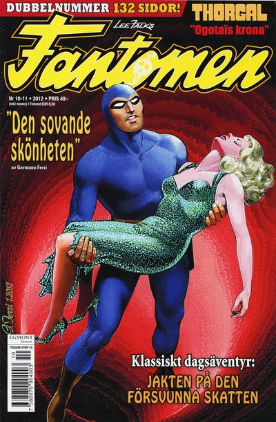 Cover of Den sovande skönheten (The Strange Girl)
