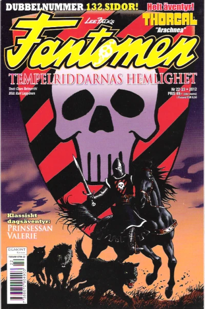 Cover of Tempelriddarnas hemlighet (Secret of the Templar Knights)