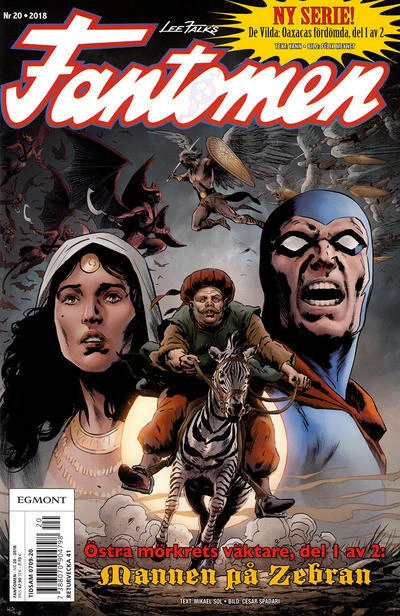 Cover of Östra mörkrets väktare, del 1: Mannen på zebran