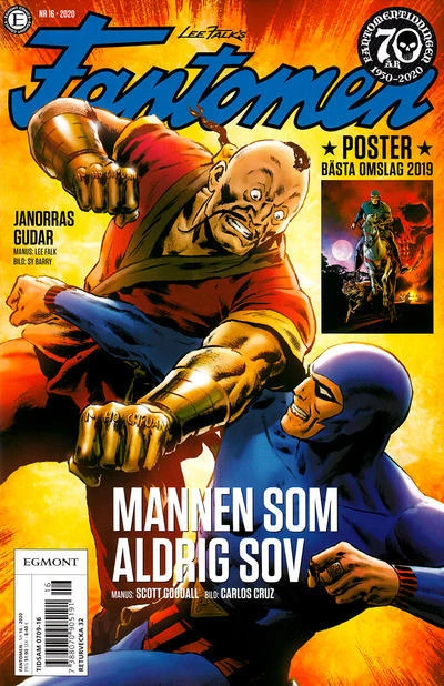 Cover of Mannen som aldrig sov