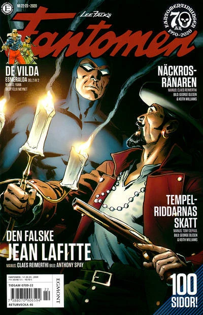 Cover of Den falske Jean Lafitte