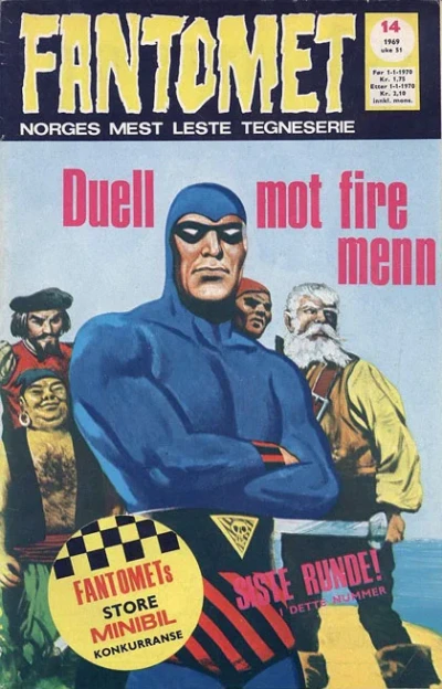 Cover of Duell mot fire menn