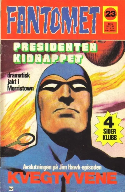 Cover of Presidenten Kidnappet ; Kvestyvene