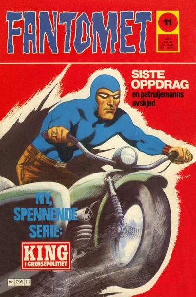Cover of Siste Oppdrag ; King I Gremsepolitet