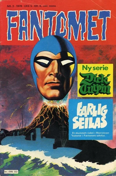 Cover of Dick Turpin ; Farlig Seilas