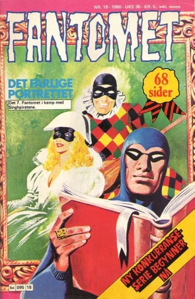 Cover of Det farlige portrettet