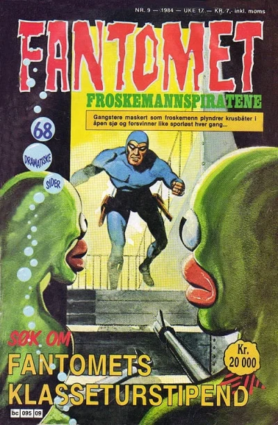 Cover of Froskemannspiratene