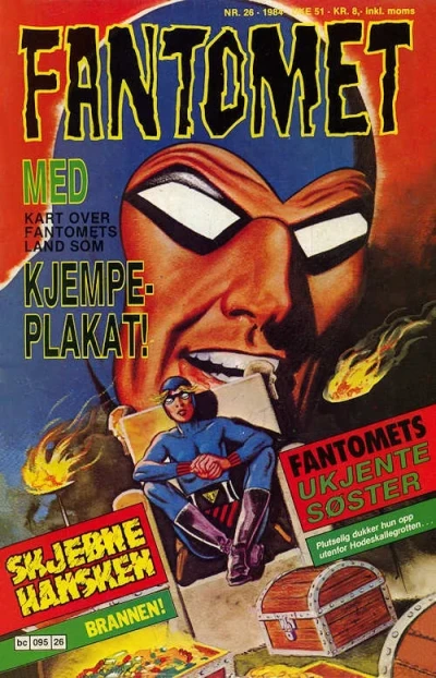 Cover of Fantomets ukjente søster