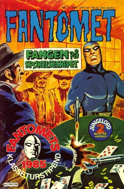Cover of Fangen på spøkelseskipet