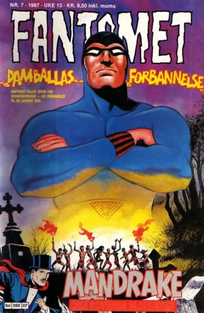 Cover of Damballas forbannelse