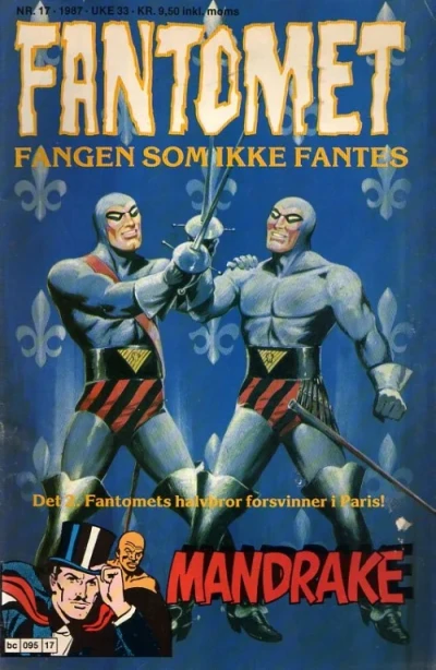 Cover of Fangen som ikke fantes