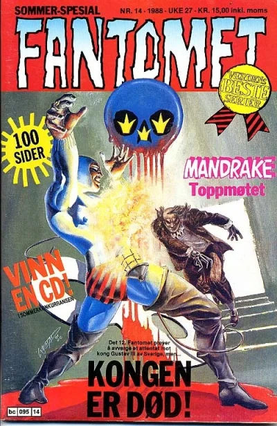 Cover of Kongen er død!