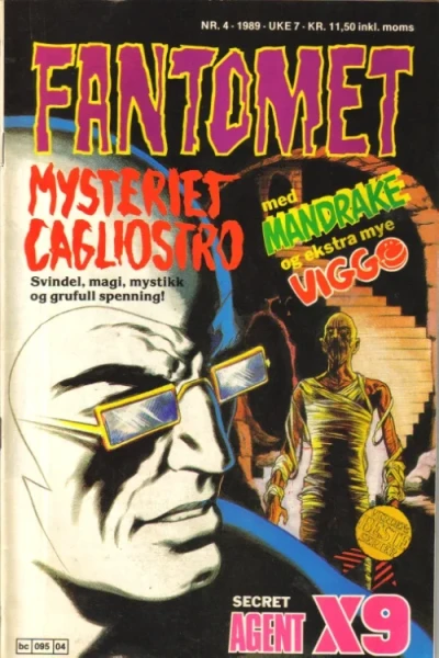 Cover of Mysteriet Cagliostro