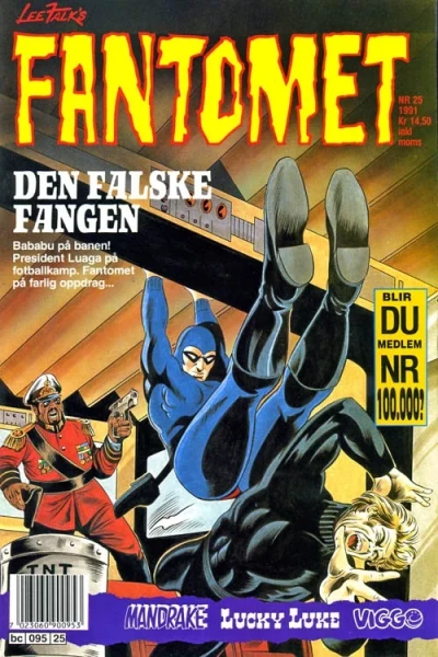 Cover of Den falske fangen