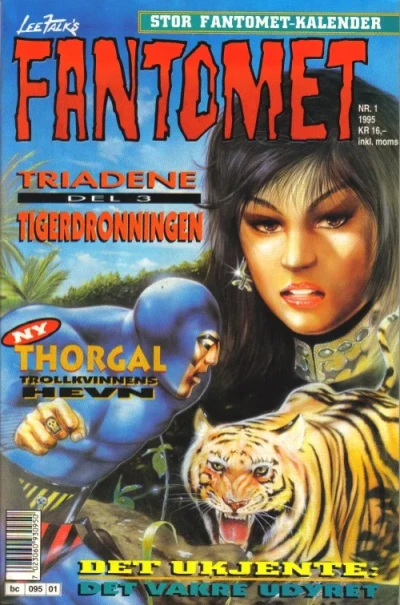 Cover of Triadene del 3: Tigerdronningen