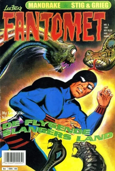 Cover of De flygende slangers land
