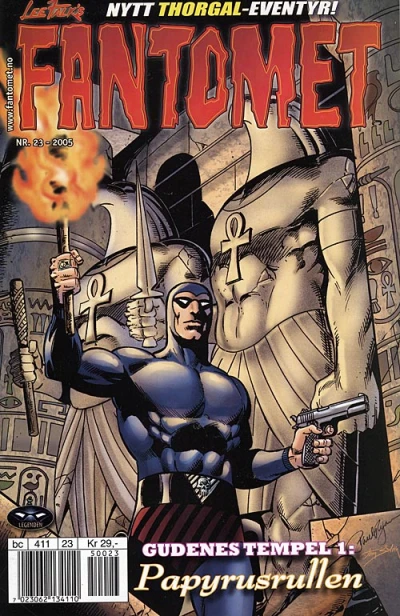 Cover of Gudenes tempel 1: Papyrusrullen