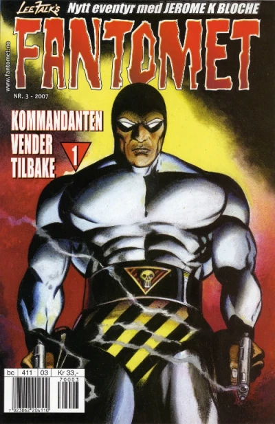 Cover of Kommandanten vender tilbake
