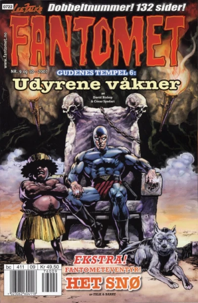 Cover of Gudenes tempel: Udyrene våkner (The Beasts Stir)