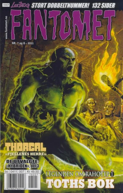 Cover of Legenden om Rahotep 1 Toths bok