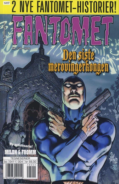 Cover of Den siste Merovingerkongen
