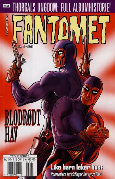 Cover of Blodrødt hav