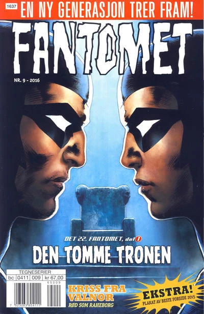 Cover of Det 22. Fantomet: Den tomme tronen