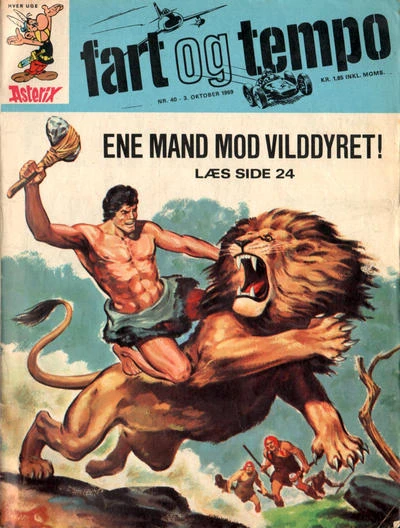 Cover of Ene Mand Mod Vilddyret!